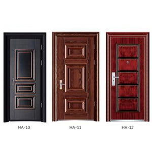 Fireproof entrance doors