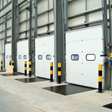 Industrial lift doors